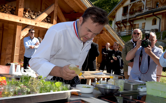 10. Recette préparée par le chef Emmanuel Renaut