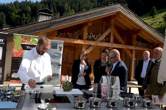 3. Recette concoctée par le chef Christophe Aribert