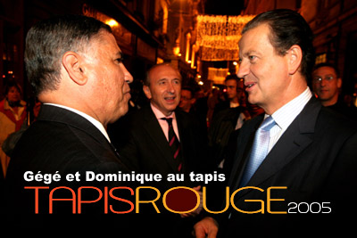 Gégé et Dominique au tapis