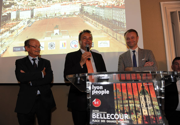 Lancement de Lyon People, spécial place Bellecour