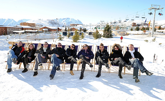 Vacances de Noël au ski. Les votes sont clos