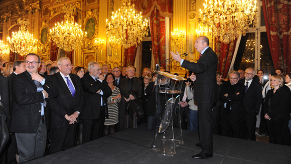 Vœux de Gérard Collomb aux corps constitués. A voir et à manger