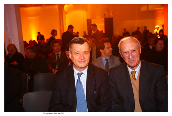 10. Albéric de Lavernée, vice-président du Conseil général et Bruno Lacroix, président du CESR