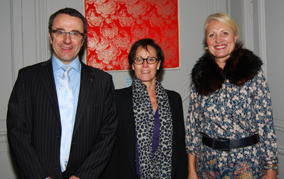 10. Bernard Galdin (Le Bureau Européen), Cécile Planche (Psychologue) et Joëlle Phillit (MSP)