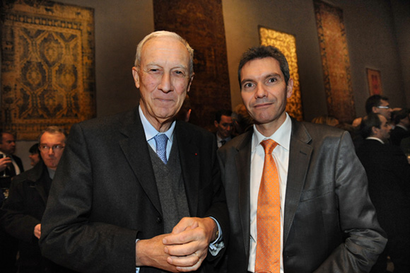 10. Bruno Lacroix, président du Ceser et Philippe Barret, directeur général Apicil