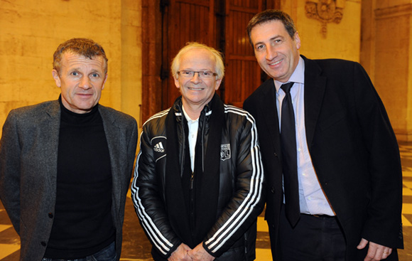 1. Patrice Lair, Jean-Jacques Amprino et Patrick Iliou (OL)