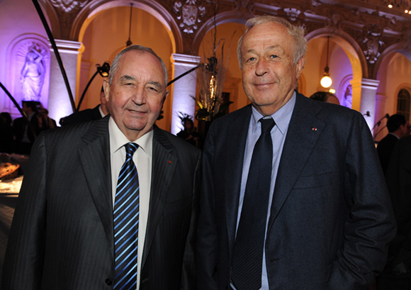 11. Jean-Paul Mauduy, président de la CRCI et Alain Mérieux