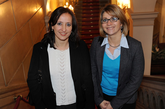 1. Catherine Durand et Stéphanie Foselle (Collège Aimé Césaire)