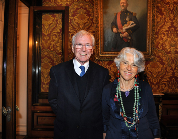 11. Philippe Brosette, président Fondation Marius Berliet et son épouse Victoria