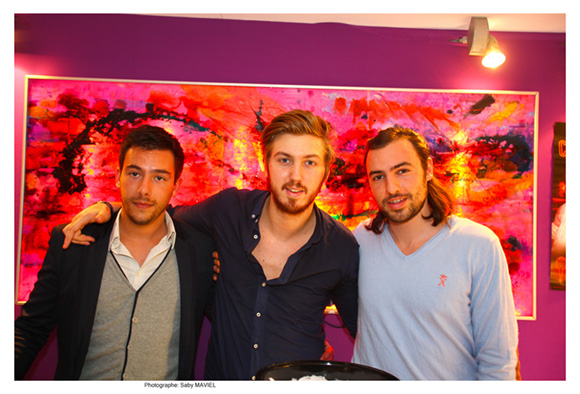 12. Gabriel Jorda (Le Moody's Dinner Club), Jordan (l'Adresse) et Nicolas Degache (Le Moody's Dinner Club) 