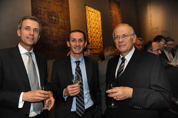 12. Cyril de Gasquet (Adecco Médical), Bruno Verney (Medef) et Alain Billon-Lanfray, président Fongecif Rhône