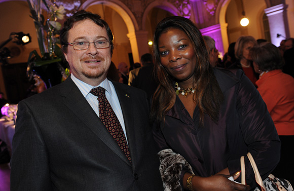 13. Jean-Christophe Bessy, consul du Gabon et son épouse Andrya