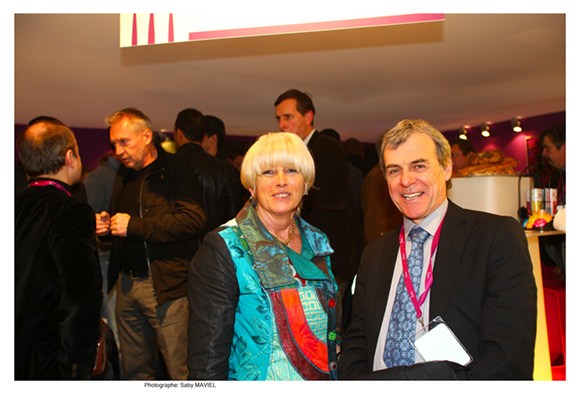 14. Michel Garde, présidente Fédération de la coiffure de Haute Savoie, élue Chambre des Métiers de Région et Jean-Marc Peisey (Union Professionnelle Artisanale) 