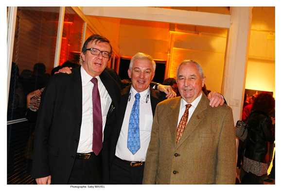 1. François Corteel (EDF), Maurice Fusier (France Info) et Jean-Paul Mauduy (CCIR)