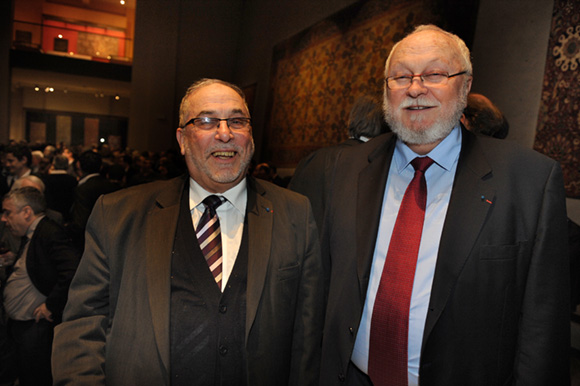 17. Kamel Kabtane, recteur de la grande mosquée de Lyon et Jean-Marc Le Gars, président de la cour administrative d’appel de Lyon