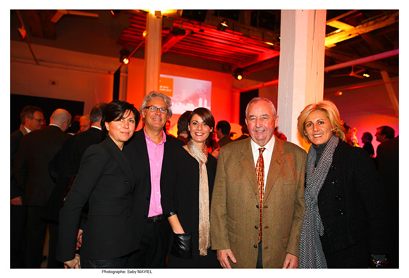 19. Christelle Poirier, Bernard Buffard, Sabine Leduc (LSP), Jean-Paul Mauduy et Danny Morsilli (La Sphère des Possibles)
