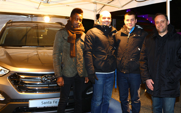 2. Gaylord Manfoumbi, Christophe Vauthier, Aurélien Renard et Pascal Pougis (Hyundai Villeurbanne)