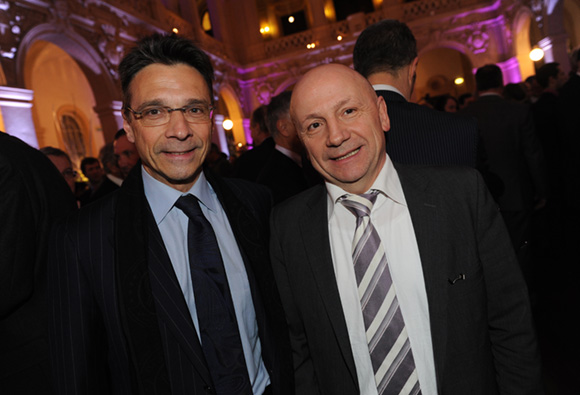 23. Olivier Bernardeau (OL) et Jean-Claude Lassalle (Le Progrès)