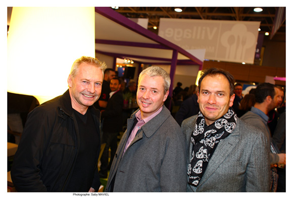 23. Marc Chabert (AperiKlub), Hervé Durozard (Caffé Milano) et Pierre Chambon (UMIH) 