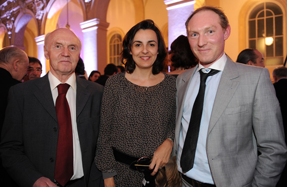 27. Alain Boucaud-Maitre (Chocolats Voisin), Agathe Forzy (EMLyon) et Romain Boucaud-Maitre (Chocolats Voisin)