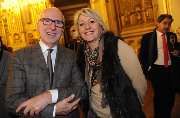 28. Georges Cellerier, président de la vitrine de Lyon et Nathalie Pradines (Bonne Réponse)