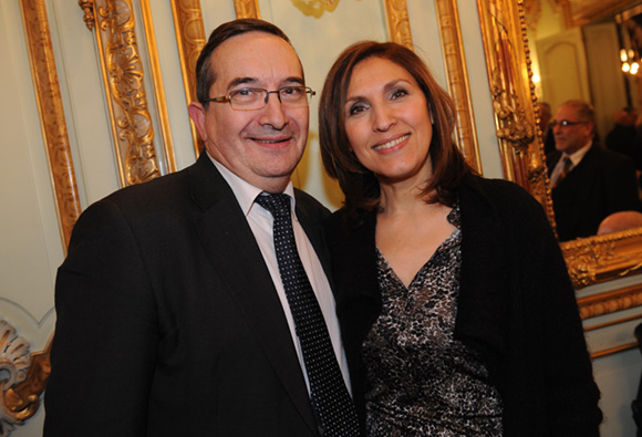 28. Gérard Vollory et Nora Berra, député européen