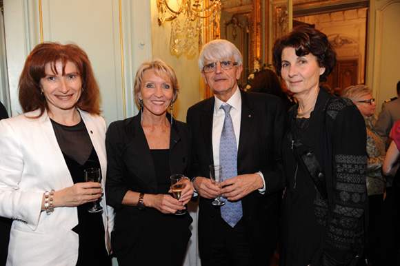 29. Isabelle Gonon (Byblos Group), Michel Hingrez, Marie-Christine et son époux Pierre Lopez