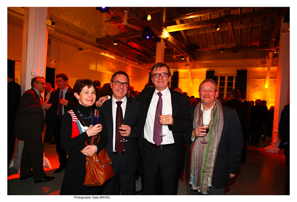 29. Martine Miraille, Jean-Jacques Pouteloup, François Corteel et Jean-Paul Berthelemy (EDF)