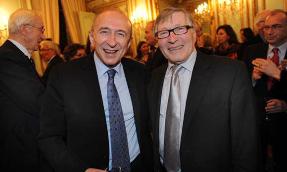 30. Gérard Collomb, sénateur-maire de Lyon et Jean-Jacques David, maire du 6ème