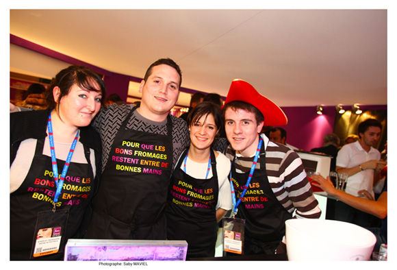 30. Léa, Fabien, Delphine et Hugo (Syndicat des Fromagers Rhône-Alpes) 
