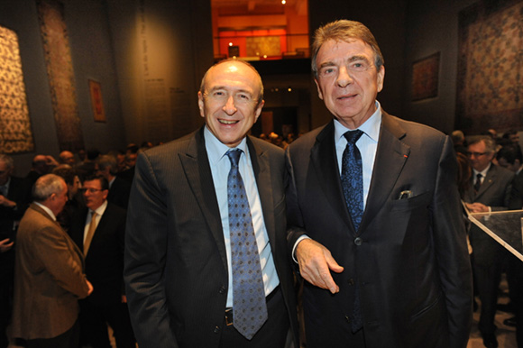 3. Gérard Collomb, sénateur maire de Lyon et Bernard Fontanel, président du Medef Lyon-Rhône