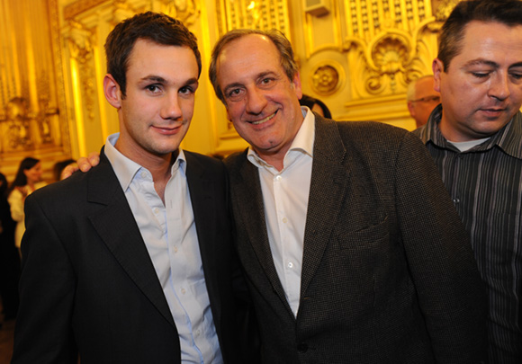 35. Philippe Florentin (Zinc Zinc) et son fils Lucas