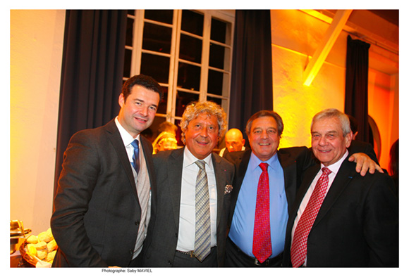36. Franck Morize (CGPME), Roland Bernard, vice-président du Grand Lyon, François Turcas et Roger Monami