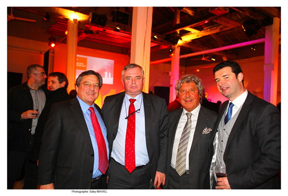 39. François Turcas, Gérard Cormorèche, Roland Bernard et Franck Morize