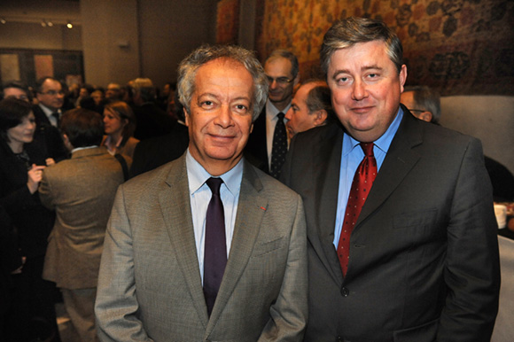 4. Philippe Grillot, président de la CCI de Lyon et Benoit Soury, PDG de La Vie Claire