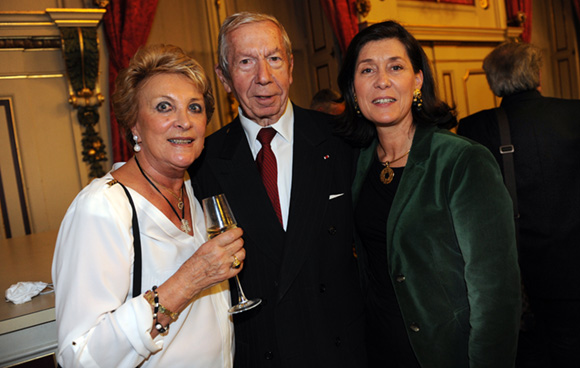 42. Guy Malher, ancien président de la CCI, son épouse Myriam et Marie-Christine Herrbach