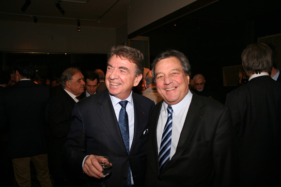 45. Bernard Fontanel, président du MEDEF Lyon-Rhône et François Turcas, président de la CGPME Rhône-Alpes