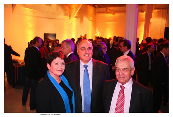 46. Monique Maréchal, Marc Gérardi (Novaction Energies) et Roger Monami
