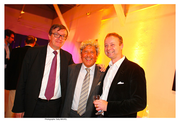 48.  François Corteel (EDF), Roland Bernard et Marco (Lyon People) 