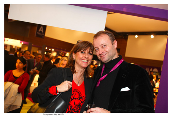 5. Marc Polisson (Lyon People) et l’architecte d’intérieur Donatelle Piana (Créa Design)