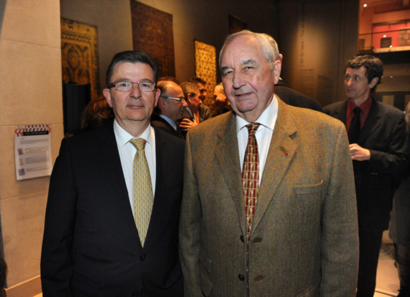 6. Paul Rolland, président de la métallurgie Rhodanienne et Jean-Paul Mauduy, président de la CRCI