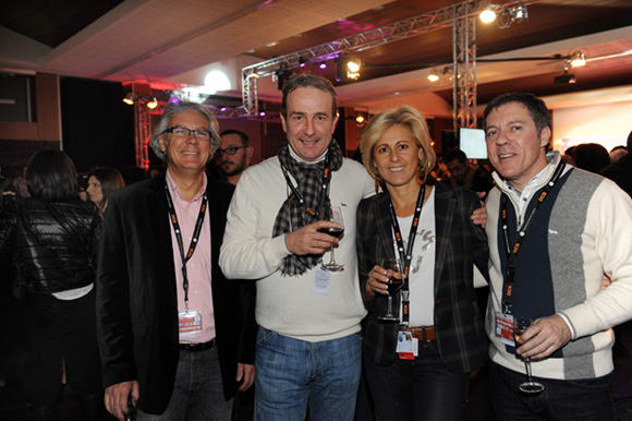 70. Bernard Buffard, Alain Boisset, Danny Morsilli (La Sphère des Possibles) et Françoise Garcia