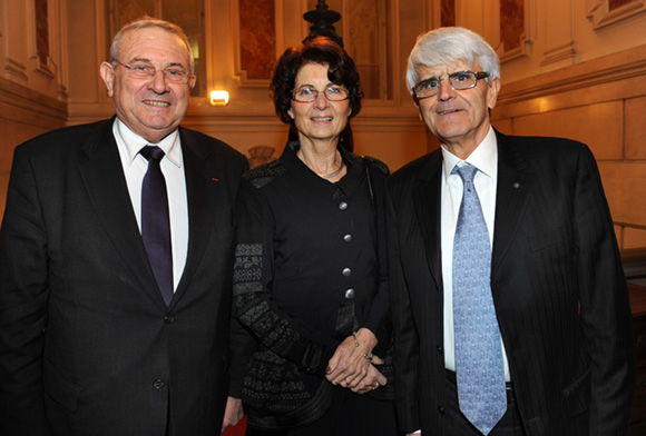 7. Michel Forissier, président par intérim du Conseil général du Rhône, Marie-Christine et son époux Pierre Lopez