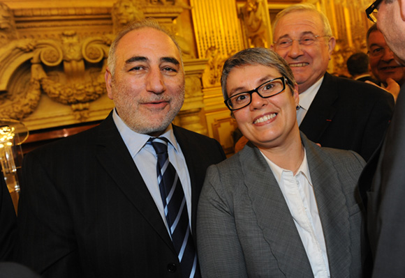 9. Georges Kepenekian et Anne Brugnera, adjoints au maire de Lyon 