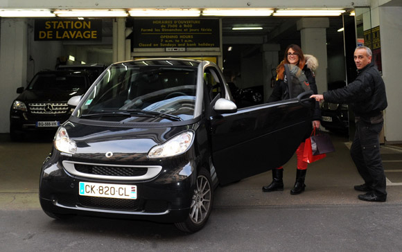 Central Parc. Room-service pour voiture