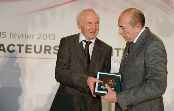 11. Paul Boucaud-Maître, président de la chocolaterie Voisin, représenté par son fils Alain