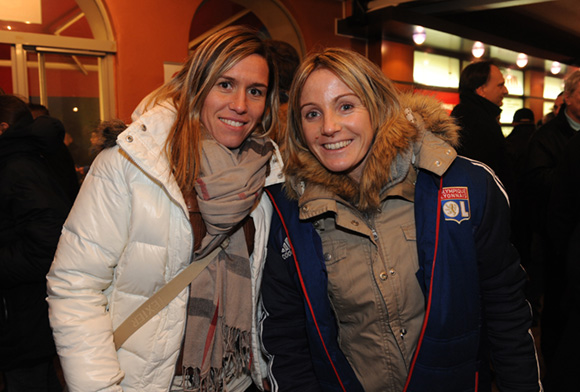 12. Sonia Bompastor et Camille Abily (OL Féminin)