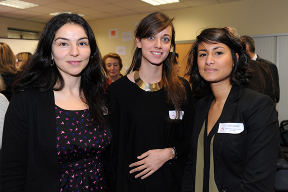 14. Samira Yonis, Manon Sacy et Audrey Pointet étudiante M2 Communication IAE-Lyon III