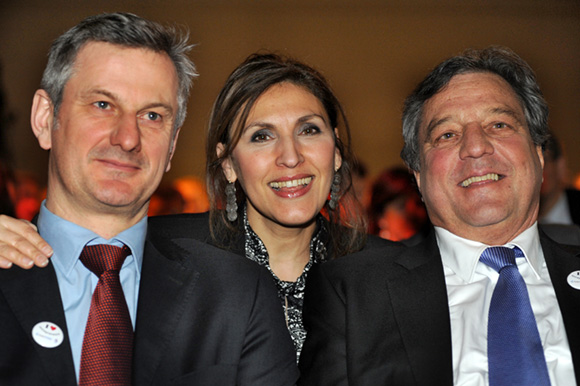 15. Pierre Fanneau, DG du Progrès, Nora Berra, député européen et François Turcas, président de la CGPME