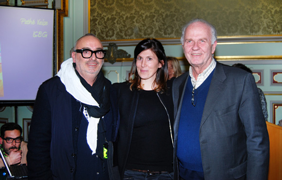 16. Alain Boix (Directeur de l’école ESMOD), Sophie Rochas (Printemps) et le traiteur Jean-Paul Pignol